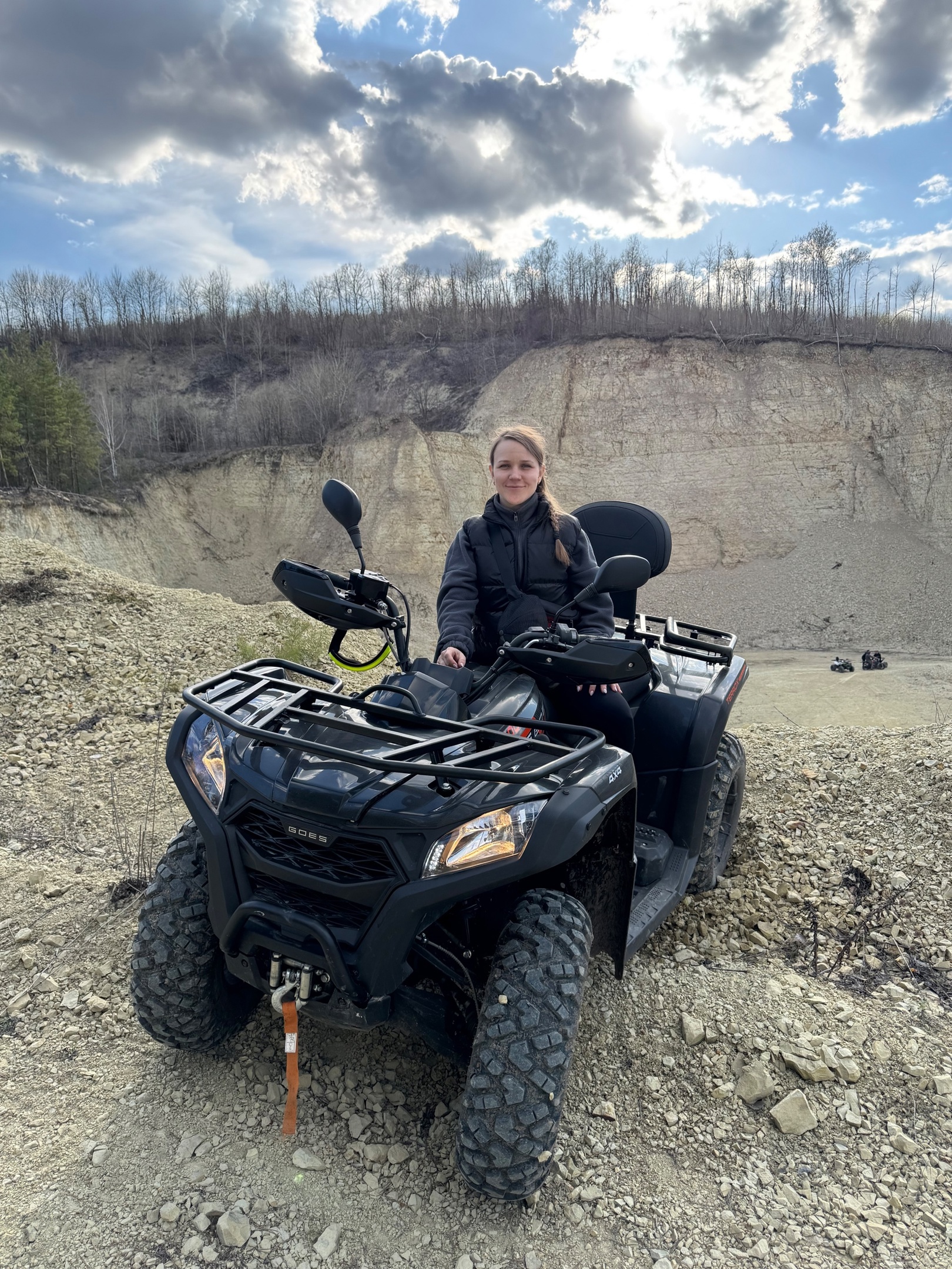 Фотосессия на квадроциклах